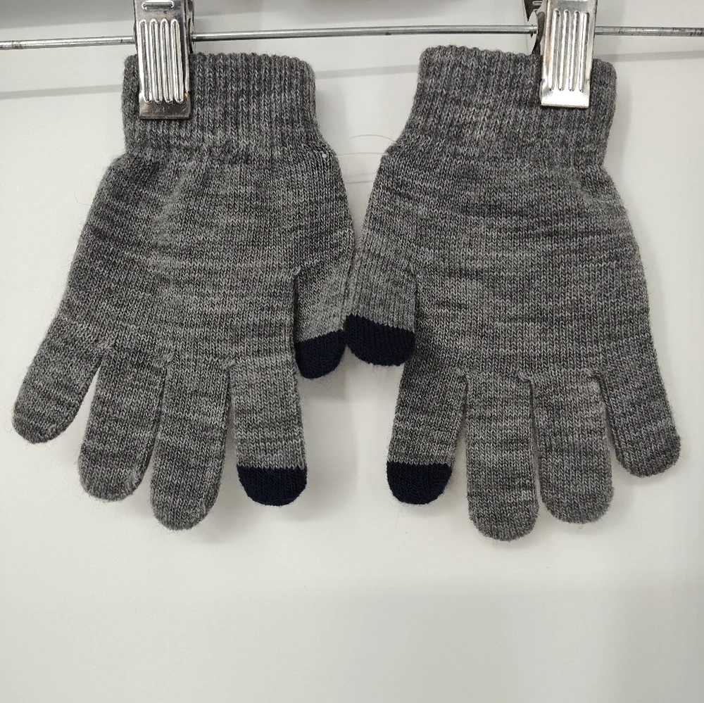 The Children's Place Charcoal Gloves Kids One Size